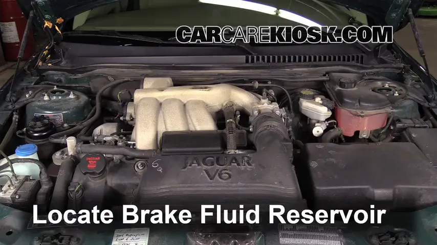 2005 Jaguar X-Type 3.0L V6 Sedan Brake Fluid Add Fluid